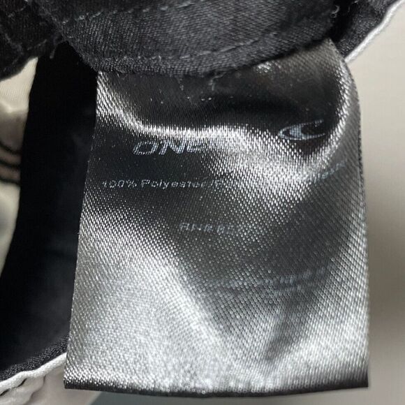 O'NEILL Mens Blue White Black Stripe Board Shorts Unlined Hook & Loop 31 x 10 - Picture 8 of 8